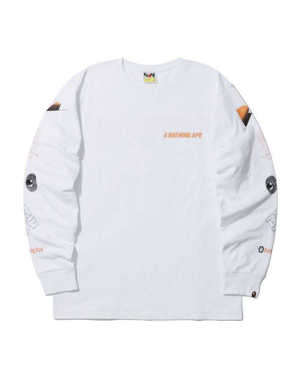 Camiseta Bape A Bathing Ape Hombre Blancas | PSKUT-0238