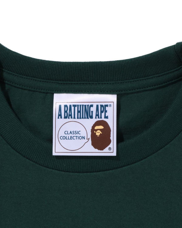 Camiseta Bape Ape Hombre Verde | MZLIN-4320