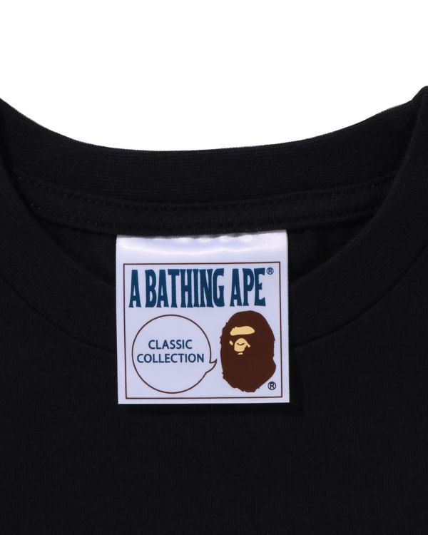 Camiseta Bape Ape Jr Niños Negras | GKTAX-3940