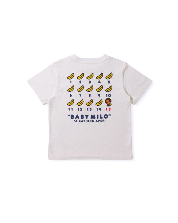 Camiseta Bape BK15TH Anniversay Milo Niños Blancas | YWLBR-8456