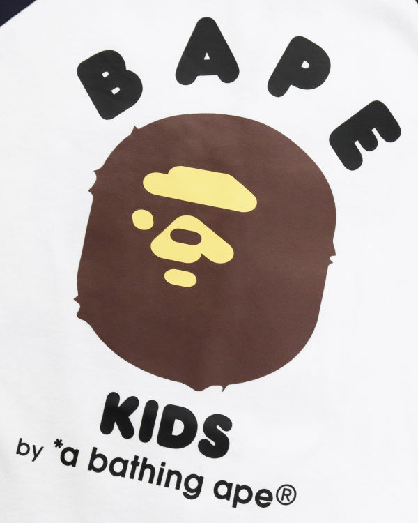 Camiseta Bape BK15th Anniversary Ape Head Niños Blancas | XVPNO-9648