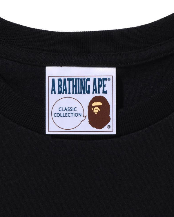 Camiseta Bape Bathing Ape Hombre Negras | SZDMJ-7164