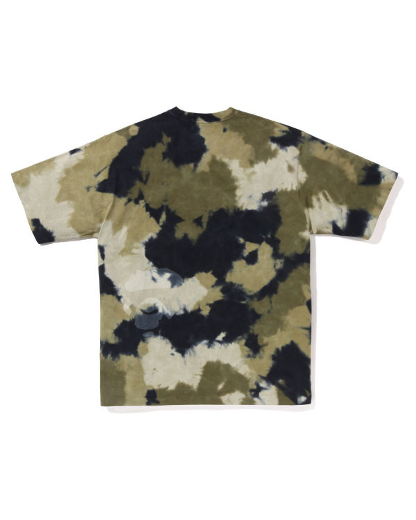 Camiseta Bape Chusen Relaxed Fit Hombre Verde | IROUA-8495