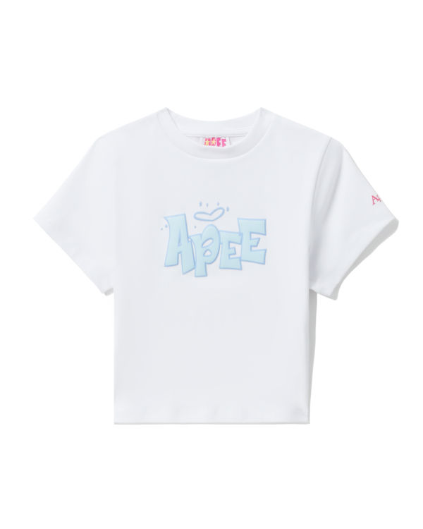 Camiseta Bape Estampadas slim-cut Mujer Blancas | UBCLT-0547