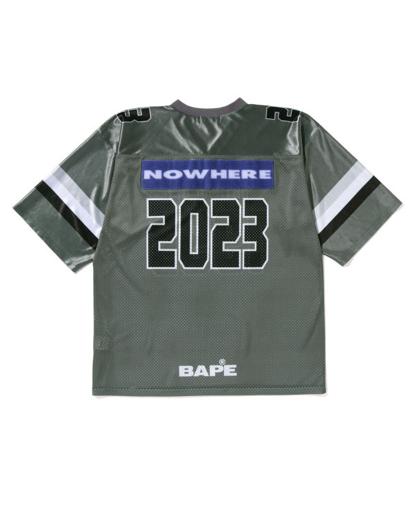 Camiseta Bape Football Jersey Hombre Gris | TKWSF-2698