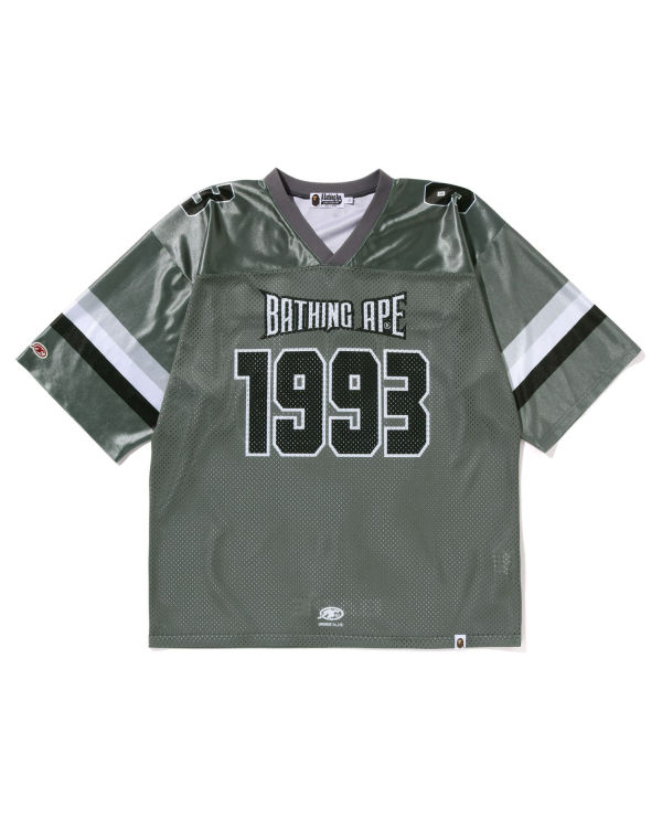 Camiseta Bape Football Jersey Hombre Gris | TKWSF-2698