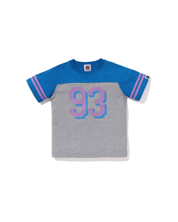 Camiseta Bape Football Niños Azules | INPEV-5304