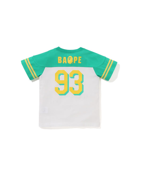 Camiseta Bape Football Niños Verde Claro | JAXLR-7502