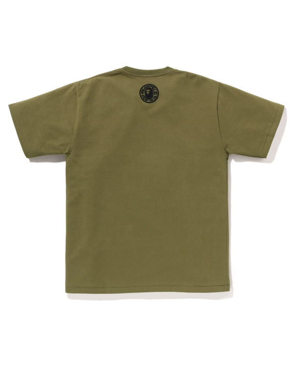 Camiseta Bape General Kabuto Hombre Verde | YBUPS-5098