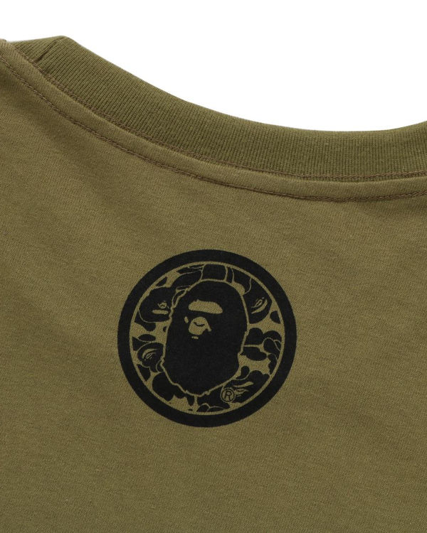 Camiseta Bape General Kabuto Hombre Verde | YBUPS-5098