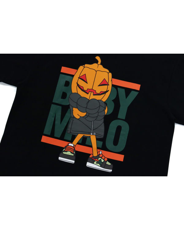 Camiseta Bape Halloween Milo Hombre Negras | DEWBH-6759