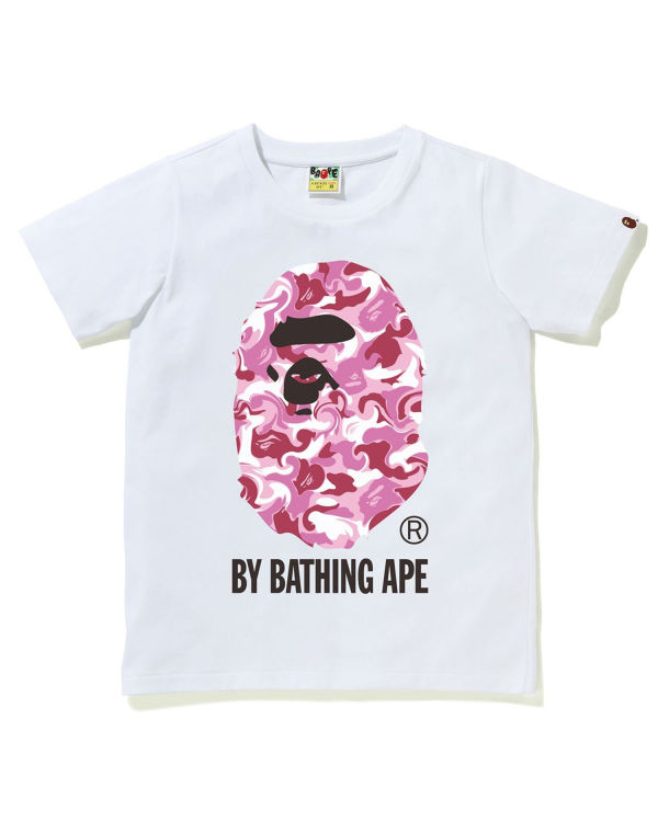 Camiseta Bape Marble Camo Mujer Blancas | OUSAI-8596