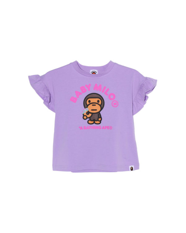 Camiseta Bape Milo Donuts Frill Niños Moradas | JMFHN-3967