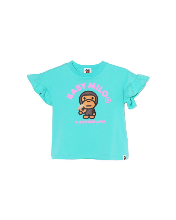 Camiseta Bape Milo Donuts Frill Niños Verde Menta | LSIBO-7068