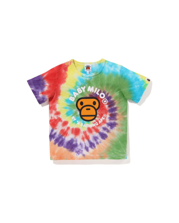 Camiseta Bape Milo Dyed Niños Naranjas | MOYUW-0892