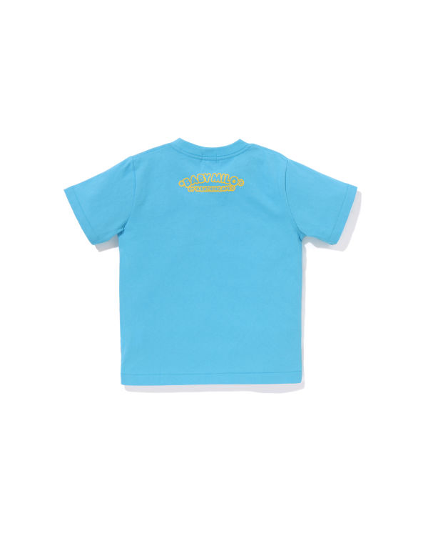 Camiseta Bape Milo Fishing Print Niños Azules Claro | CBJXT-2634