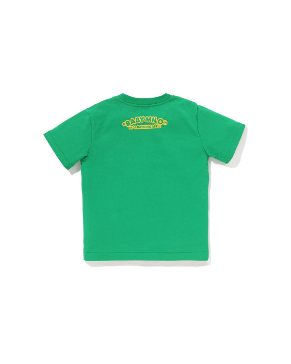 Camiseta Bape Milo Fishing Print Niños Turquesa | LYCAV-8706