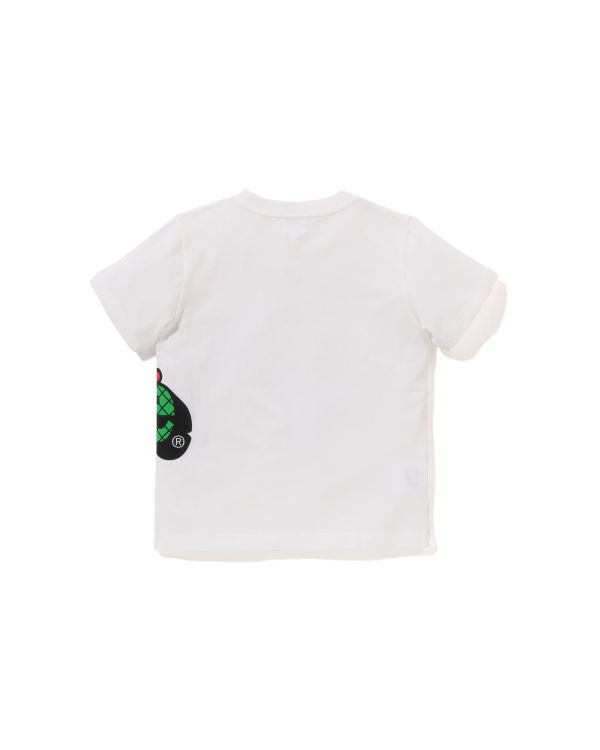 Camiseta Bape Milo Fruit Niños Blancas | JLPDK-7089