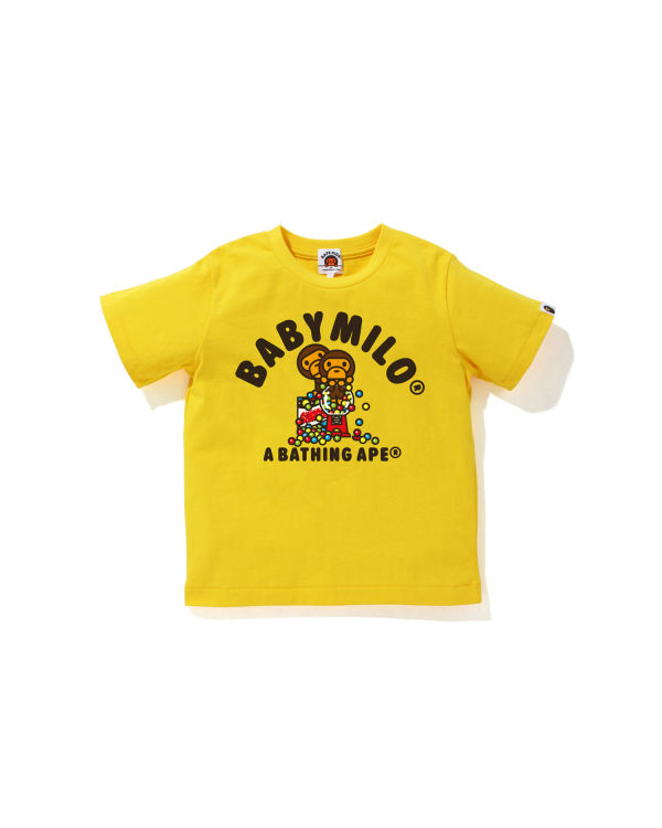 Camiseta Bape Milo Gum Ball Niños Amarillo | ENYFK-6087