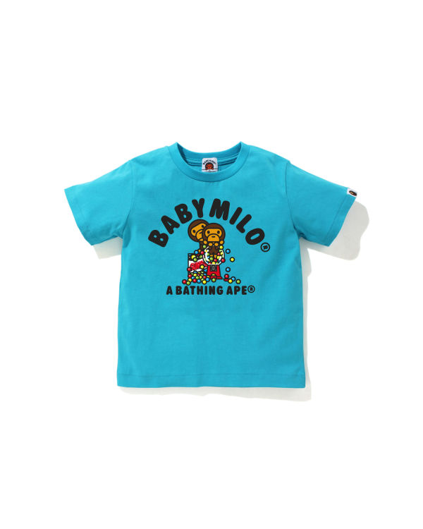 Camiseta Bape Milo Gum Ball Niños Azules | OSGCQ-3490