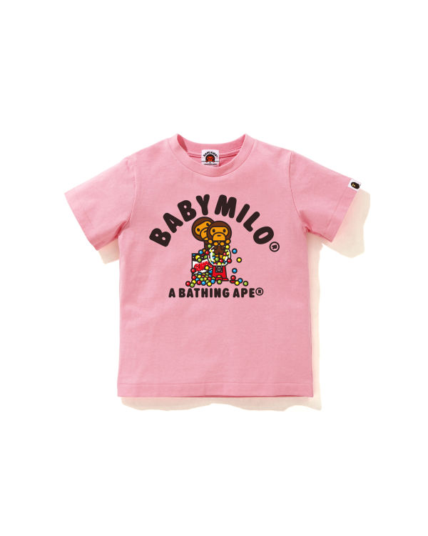 Camiseta Bape Milo Gum Ball Niños Rosas | WMAGS-2087