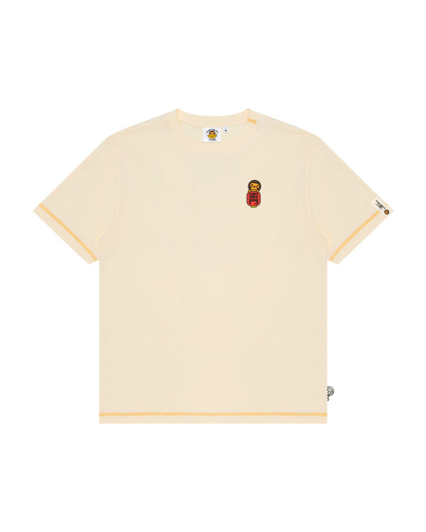 Camiseta Bape Milo Hombre Blancas | YUGMD-7123