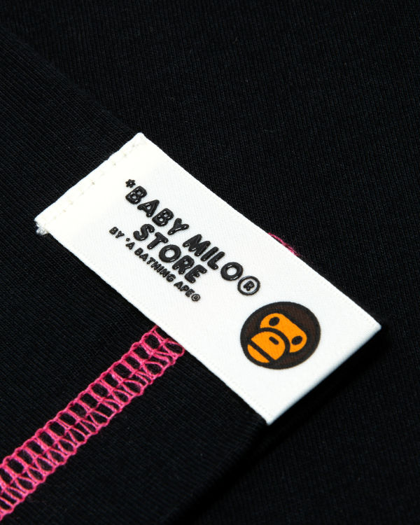 Camiseta Bape Milo Hombre Negras | JHCBS-0743