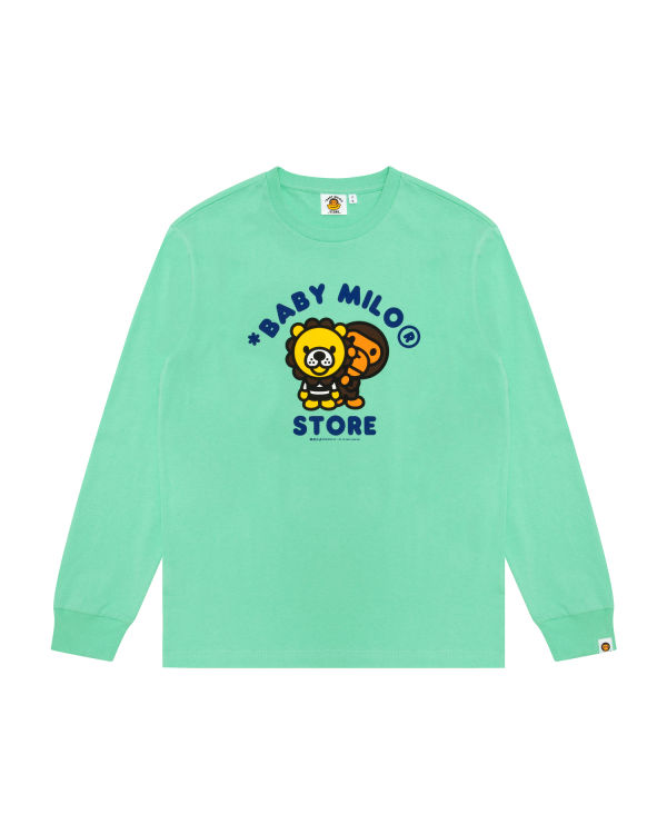 Camiseta Bape Milo Hombre Verde | XZDTW-5374