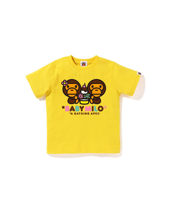 Camiseta Bape Milo Mixed Fruit Milo & Lisa Niños Amarillo | FBHUK-4567