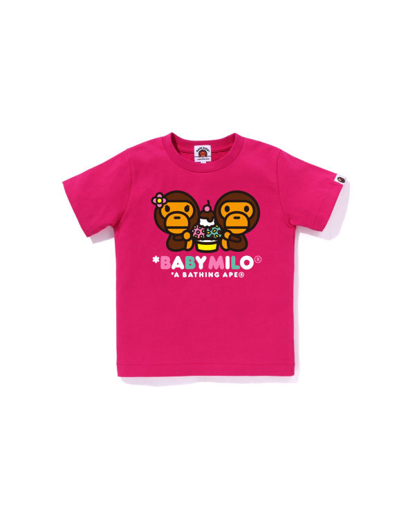 Camiseta Bape Milo Mixed Fruit Milo & Lisa Niños Rosas | FCHIX-0248