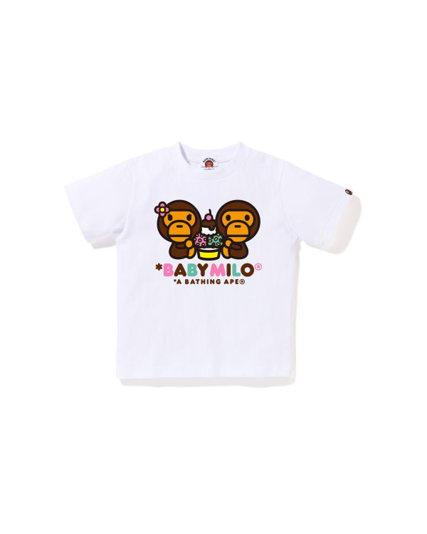 Camiseta Bape Milo Mixed Fruit Milo & Lisa Niños Blancas | OIHZJ-5874