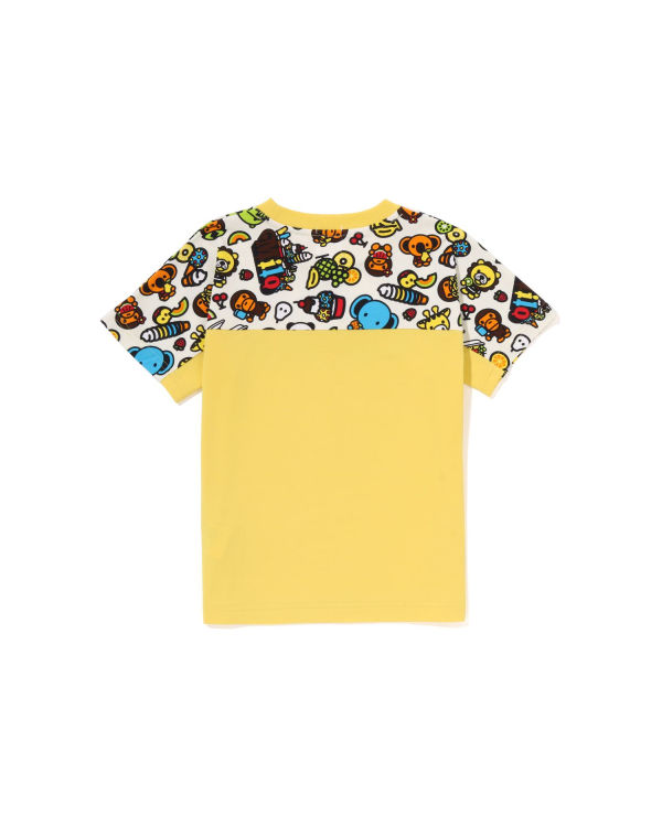 Camiseta Bape Milo Mixed Fruit Niños Amarillo | MXTQS-4190