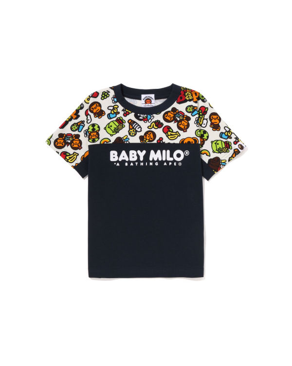 Camiseta Bape Milo Mixed Fruit Niños Azul Marino Azules | QPBHX-0237