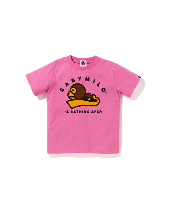 Camiseta Bape Milo Sleep Niños Rosas | FWMTV-6035