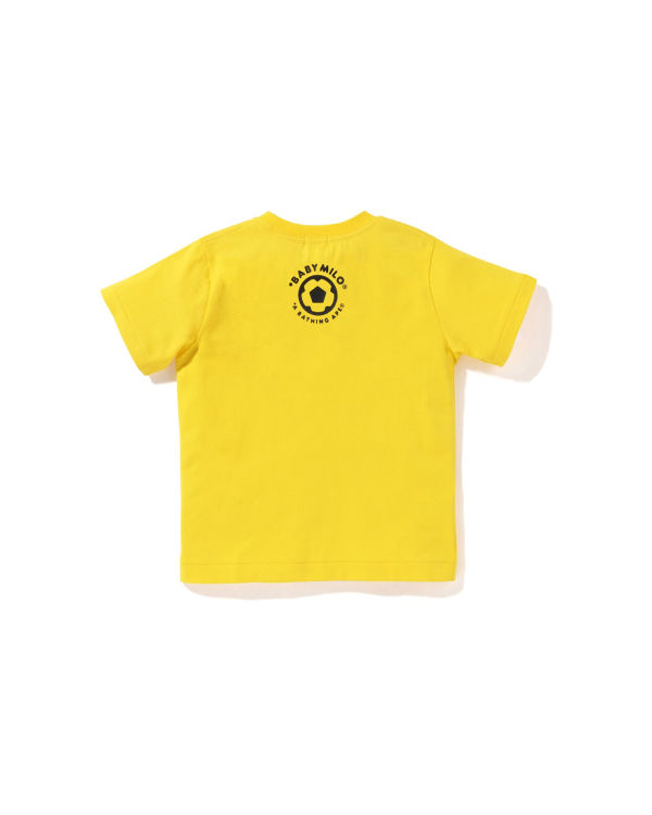 Camiseta Bape Milo Soccer Niños Amarillo | YJGXO-3072