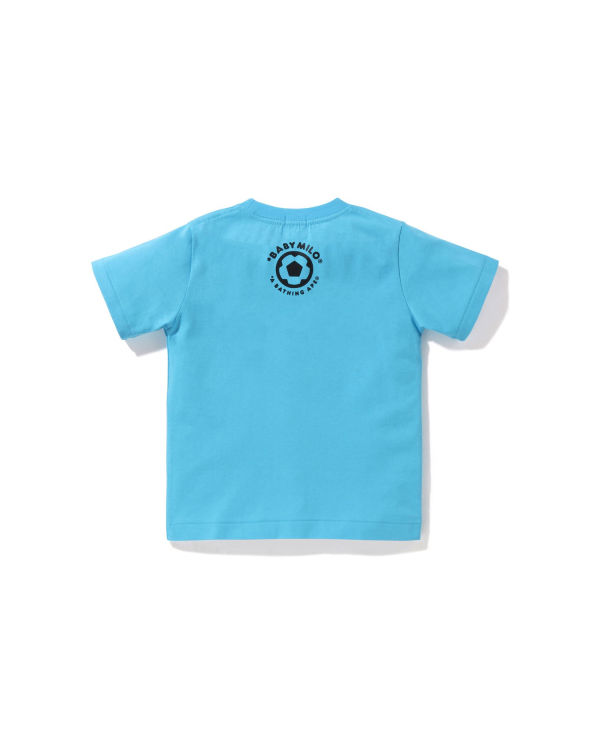 Camiseta Bape Milo Soccer Niños Azules | BDOAE-2936