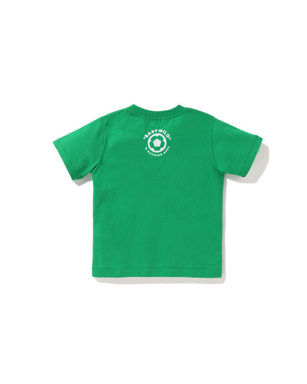 Camiseta Bape Milo Soccer Niños Turquesa | OXDJC-0273