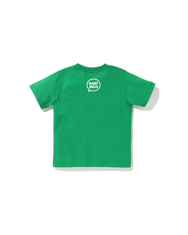 Camiseta Bape Milo Speech Balloon #4 Niños Turquesa | QZECO-8275