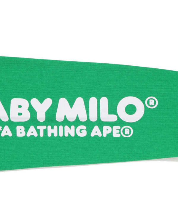 Camiseta Bape Milo Speech Balloon L/S #3 Niños Verde Menta | APOTQ-3467