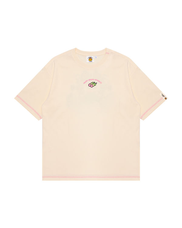 Camiseta Bape Milo boxy fit Mujer Blancas | GCOKQ-8563