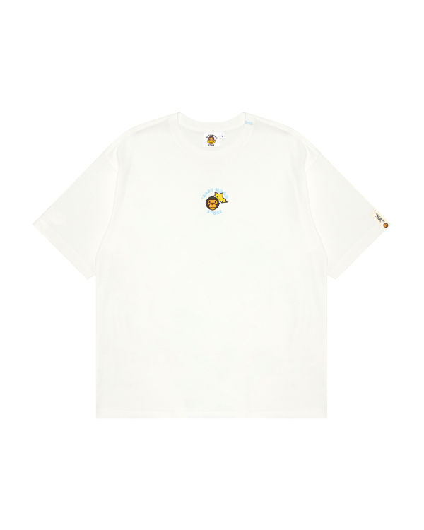 Camiseta Bape Milo boxy fit Mujer Blancas | LTMEU-7012