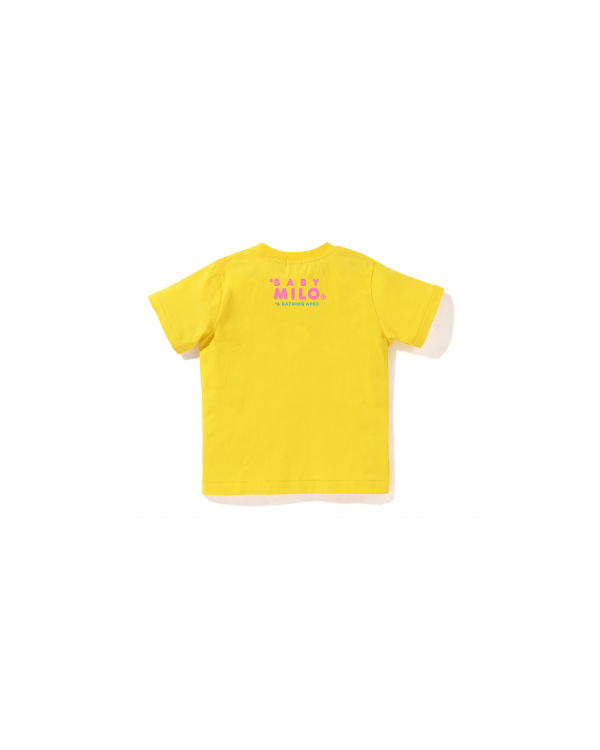 Camiseta Bape Milo ice cream Niños Amarillo | XTKRE-0639