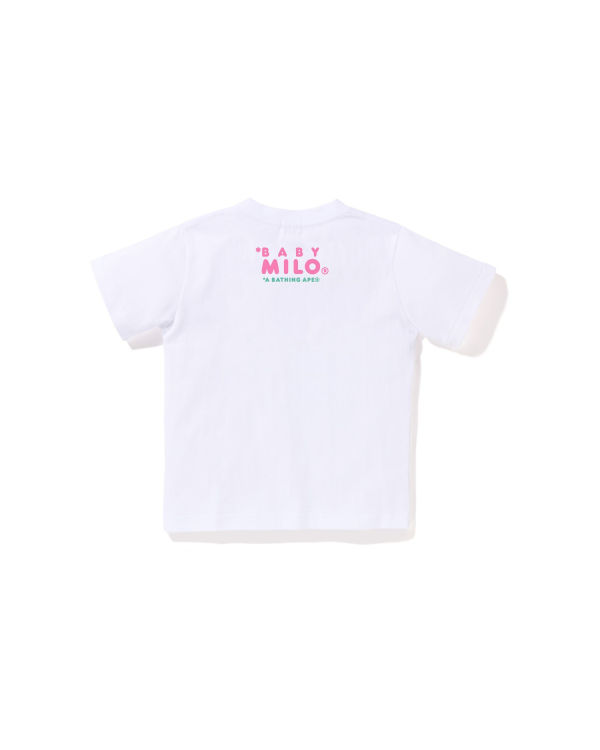 Camiseta Bape Milo ice cream Niños Blancas | FIAYM-7289