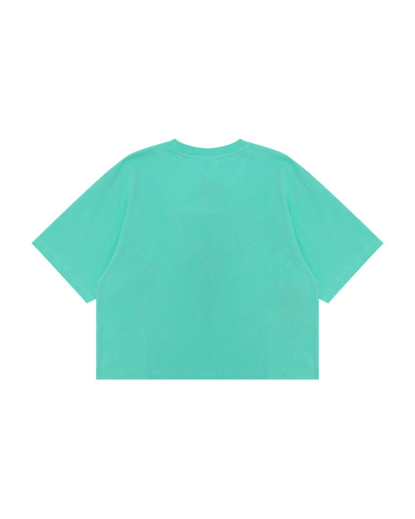 Camiseta Bape Milo printed Mujer Verde Menta | VHEDL-4328