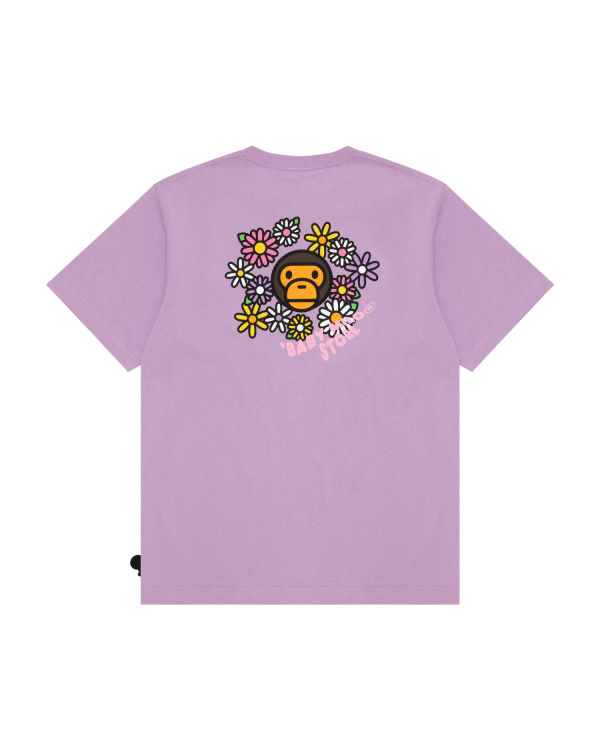 Camiseta Bape Milo short sleeve Mujer Moradas | CNRTG-9140