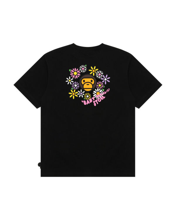 Camiseta Bape Milo short sleeve Mujer Negras | CGRMK-4517