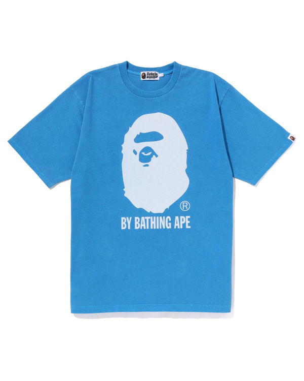 Camiseta Bape Overdyed By Bathing Ape Relaxed Hombre Azules | EGPDX-9702