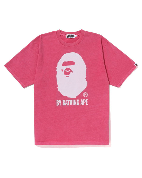 Camiseta Bape Overdyed By Bathing Ape Relaxed Hombre Rosas | OFVPM-9062