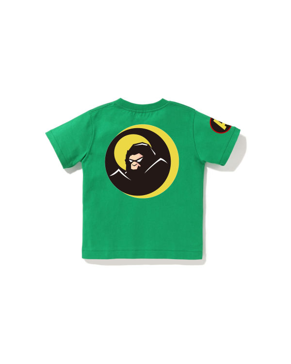 Camiseta Bape Shadow Niños Verde | BXRQK-3251