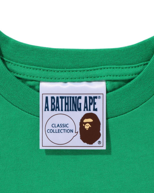 Camiseta Bape Shadow Niños Verde | BXRQK-3251